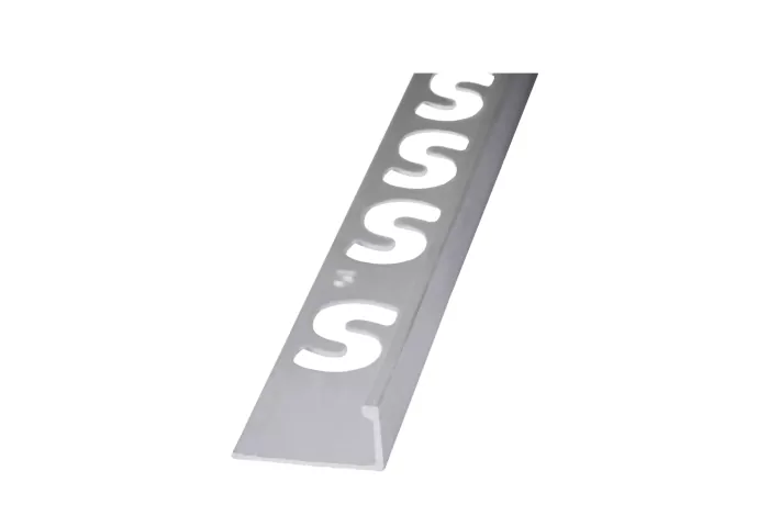 Substrat - Rechthoekige profiel, Wit gecoat 10x250cm (17172)