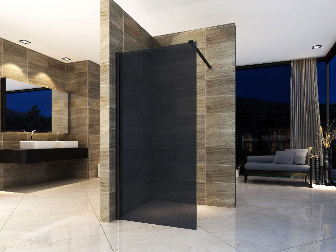 Aloni - Douchewand rookglas (ECOG-100)