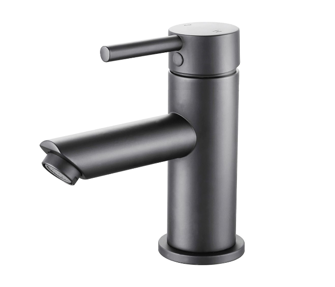 Aloni - Wastafelmengkraan gun metal (CR6002-6GG)