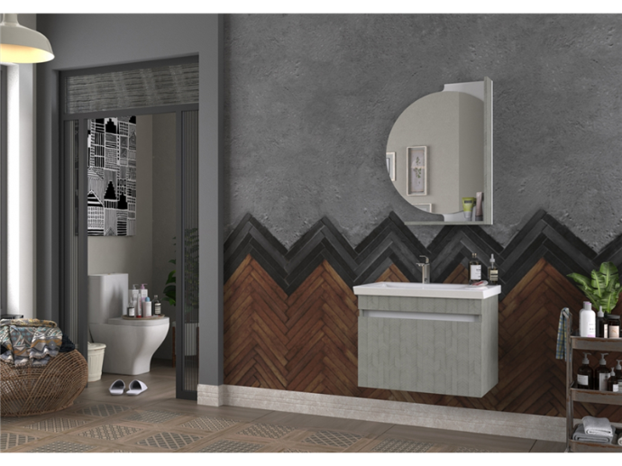 Biani - Badmeubel york 70cm (CASTLE BONE)