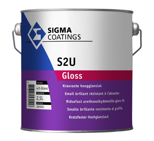 Sigma - S2U gloss 2,5L (WIT)
