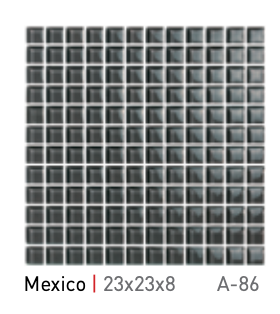 Aquacolor crystal - Mexico S 23x23x8mm