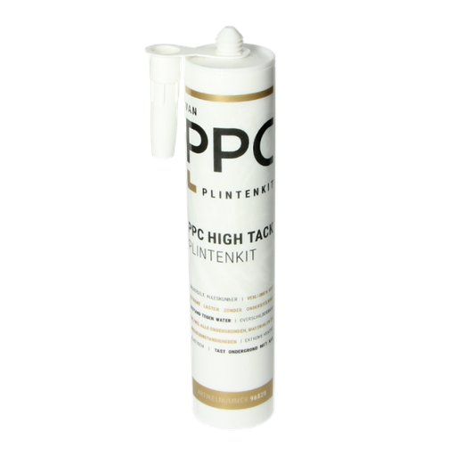 Ppc - High Tack Plintenkit - wit 290 ml
